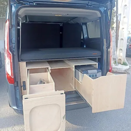 Ford Transit Custom Camper Campsite *